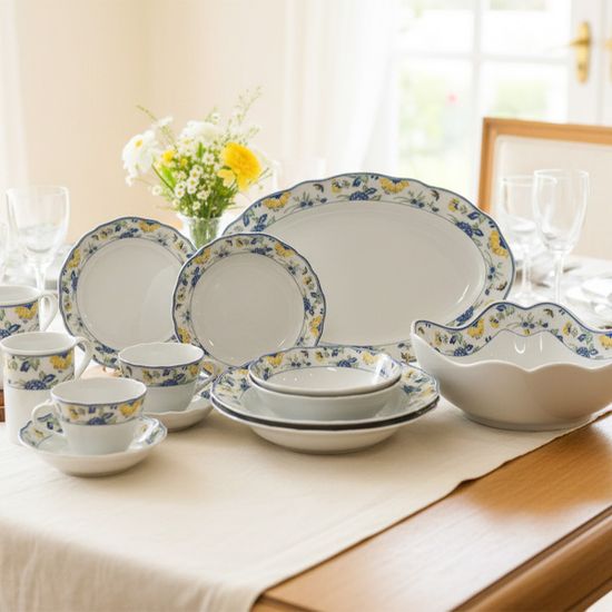 후첸로이터 파피용 디너웨어  홈파티 세트 12P