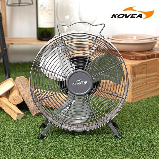 시원한 캠핑 무소음 10인치 무선 BLDC 메탈팬