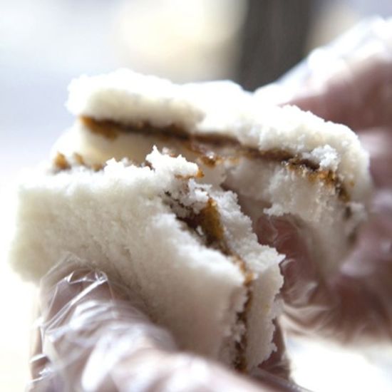 [착한떡] 우유꿀백설기 50개입