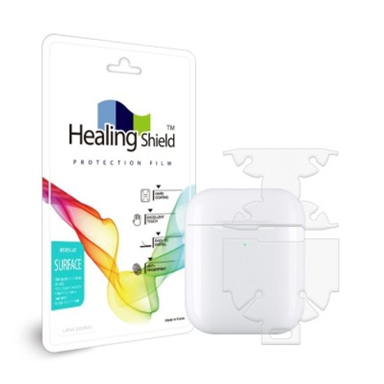 에어팟 2세대 무광 외부보호필름 세트 2매(HS263)