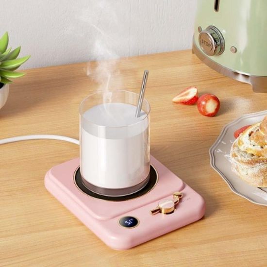 온도유지 턴테이블 보온 머그컵워머기 온열 컵받침