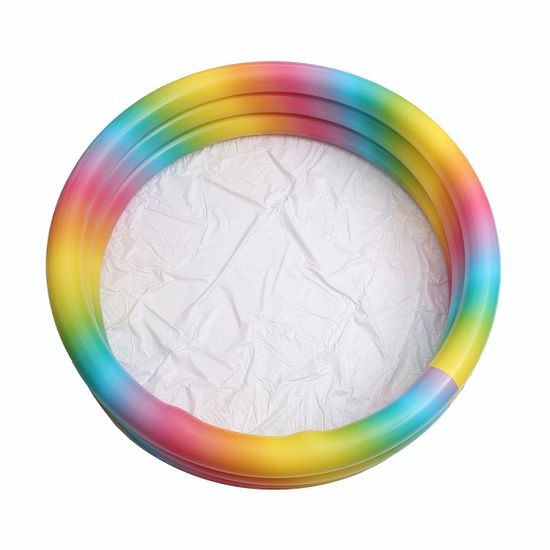 인텍스 레인보우 원형 풀장(160cm) 유아 물놀이풀장