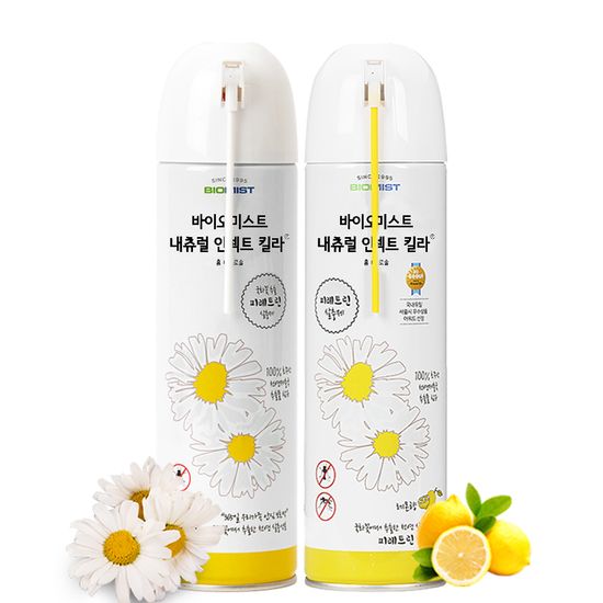 국화꽃 살충제 내츄럴인섹트킬라 2종세트 (500ml)