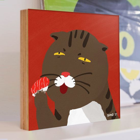 입안에 바다가 휘몰아친다는 고양이, Bond st작가