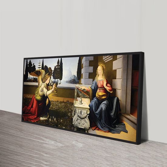 레오나르도 다 빈치 - 수태고지 (성모영보) 