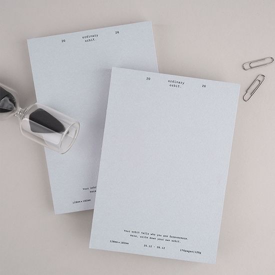 [대시앤도트]2026 오디너리 오르빗 다이어리(날짜형)