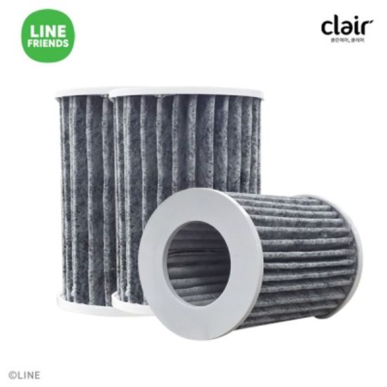 클레어 라인프렌즈 공기청정기 리필용 필터(3개입)