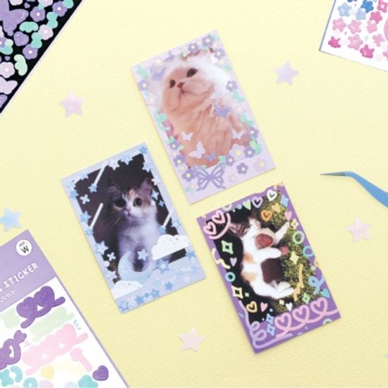 루미너스 스티커 (4디자인 1세트)