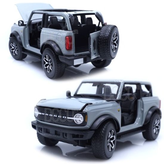 1:18 포드 브롱코 배드랜즈 그레이 미니카 다이캐스트