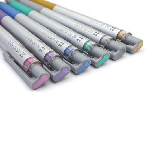 파이롯트 젤잉크 중성펜 0.4mm 쥬스업 6색 메탈릭 6CM