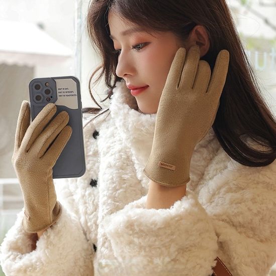 핑거오픈 지문인식 여성장갑