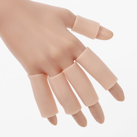 손가락 보호 실리콘 커버 5p 손톱보호 실리콘골무