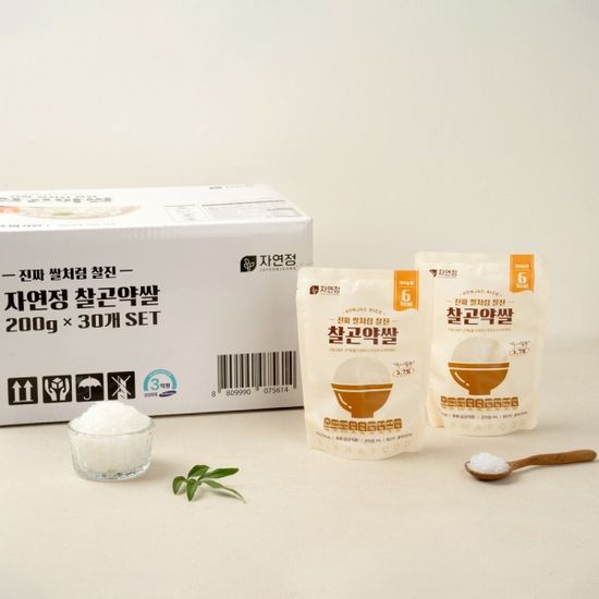 자연정 찰곤약쌀 200g X 30개 1박스