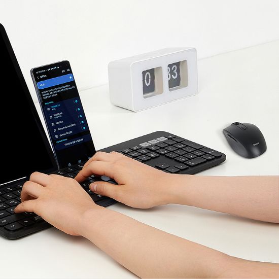 아이노트 멀티페어링 무선키보드 마우스세트 KM680RB