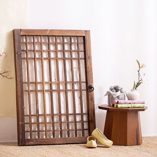 한짝 고전 창문 1P - 직접 붙이는 창호지, 문고리