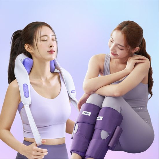 [풀리오] 종아리 V2/V3+목 어깨 마사지기 세트(택1)