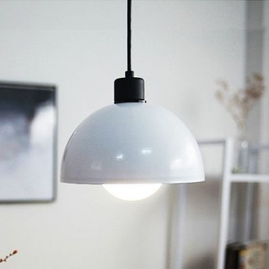 헤미스피어 펜던트-화이트(LED겸용 국내산정품)