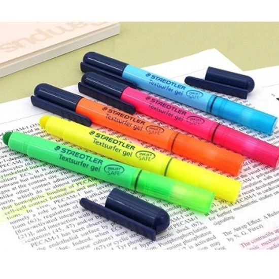 스테들러 고체형광펜 Textsurfer gel TB5 5색Set