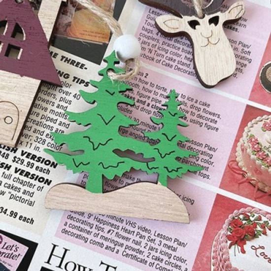 Wood Sketch Ornament 우드스케치오너먼트