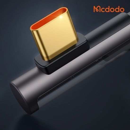 아이스 90도 USB-A to C타입 고속충전 케이블 CA338
