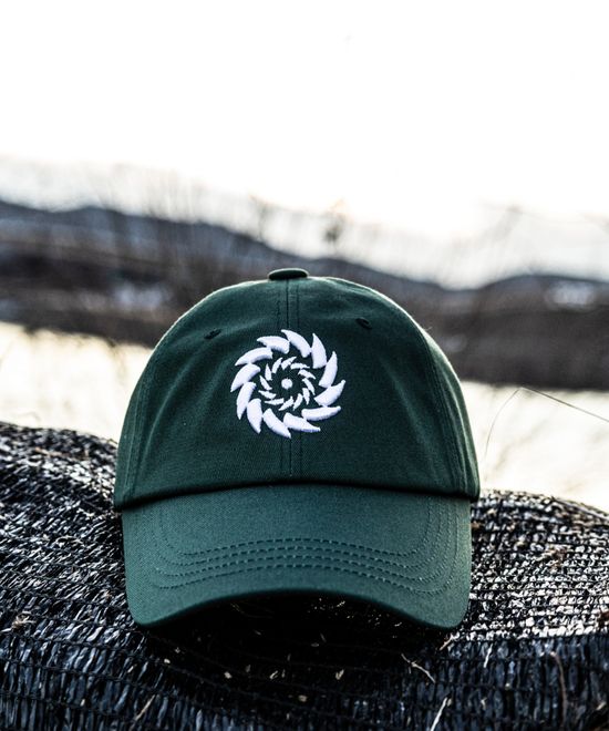 HURRICANE EYE 허리케인아이 볼캡 - 딥그린