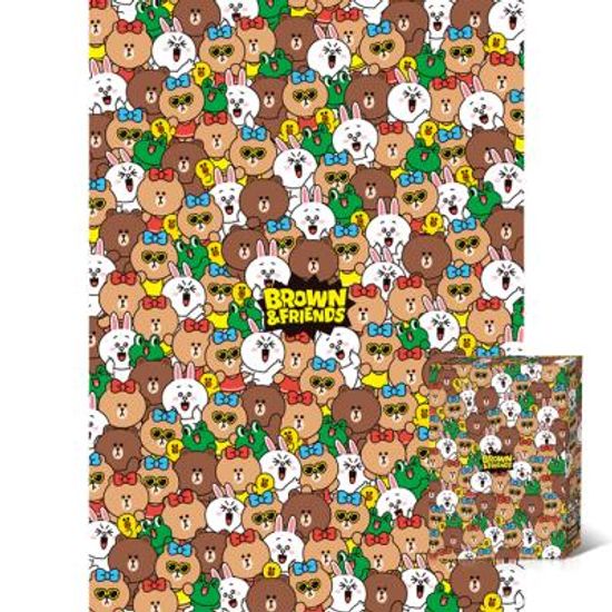 800피스 직소퍼즐 라인프렌즈 와글와글 TPD08-038