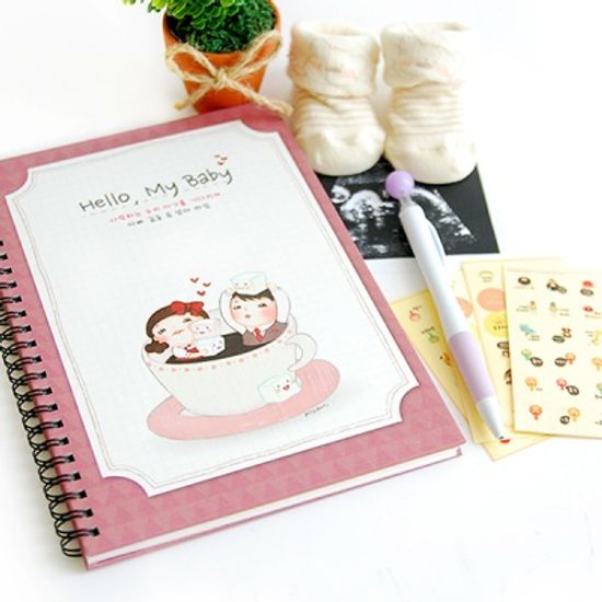 헬로우마이베이비-사랑가득 초음파앨범(임신다이어리)