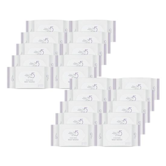 퓨어베베 물티슈 20매x20팩 1BOX