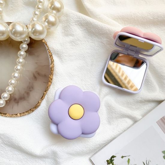 핸드폰 악세사리 플라워 미러 거치대/손잡이 스마트톡