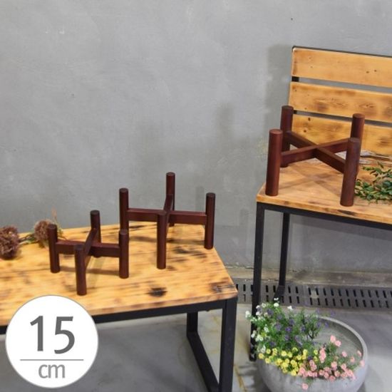 원주목형(낮은)화분받침대(S W6D499D