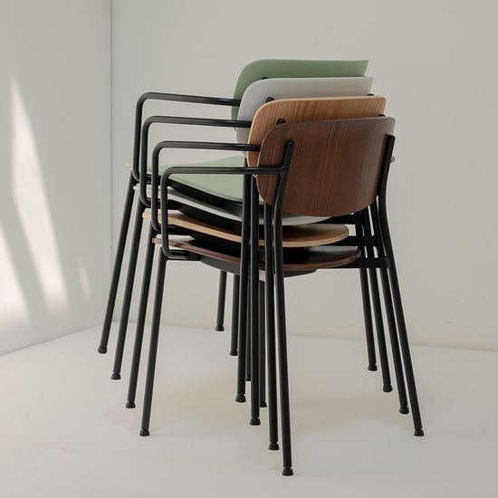 핀 체어 플라스틱/식탁의자/카페의자