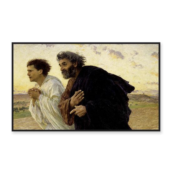 외젠 뷔르낭 - 무덤으로 달려가는 베드로와 요한 