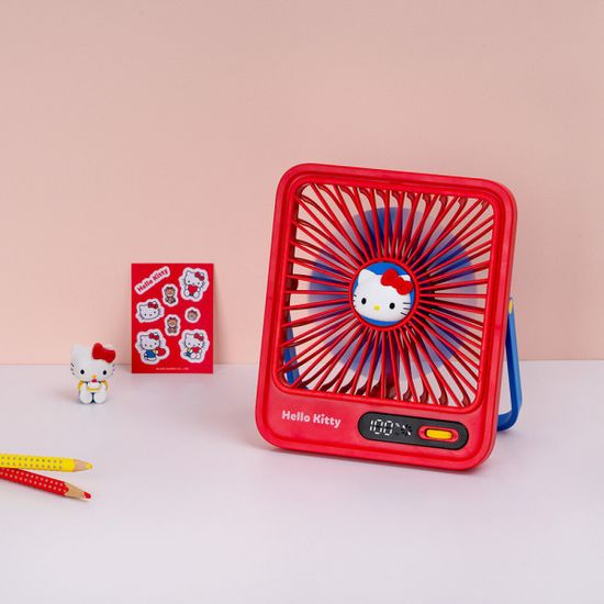 헬로키티 쿠로미 시나모롤 데스크팬 탁상용 선풍기