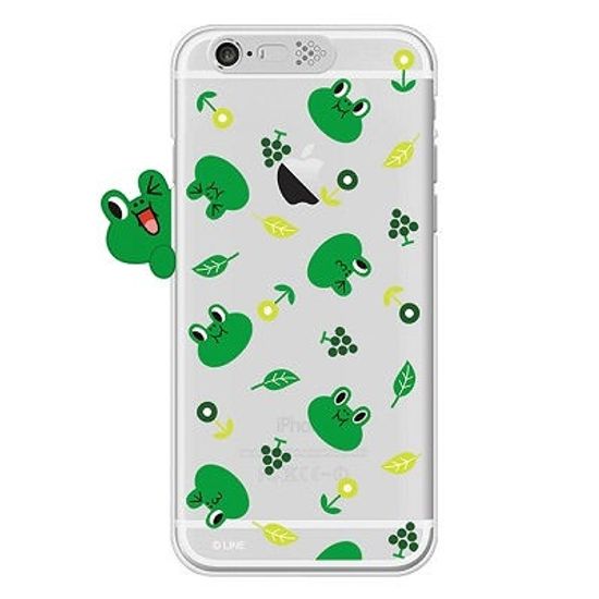 [SG DESIGN]iPhone6/ iPhone6 Plus 라인프렌즈 레너드 PATTERN LIGHT UP Case-Sliver(하드타입/라이팅)