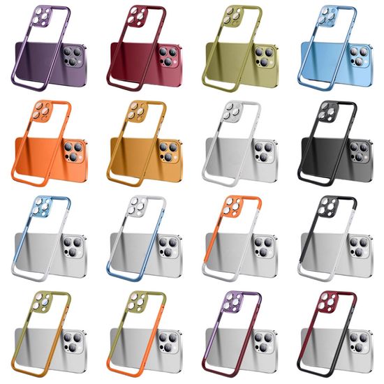 아이폰15 PRO MAX 카메라보호 메탈 테두리 범퍼케이스