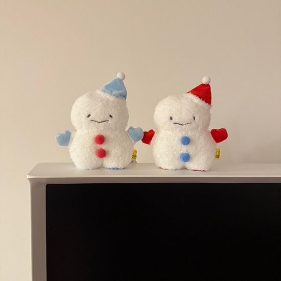 크리스마스 눈사람 트리 인형 탓똔 산타 인형