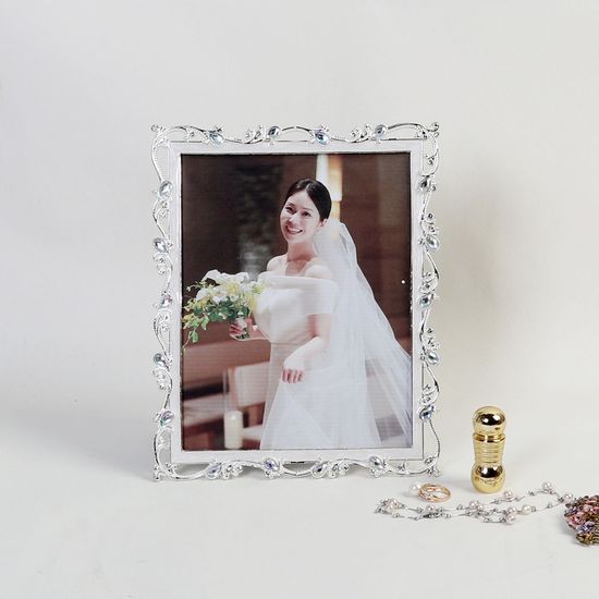 펄-메탈 엠버 보석 사진액자-5 사진사이즈
