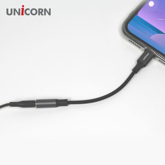 유니콘아이폰 아이패드 호환 8핀 to 3.5mm이어폰젠더 