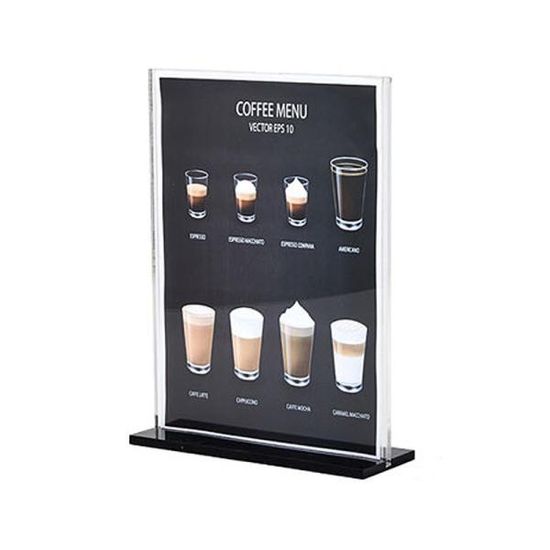 [와인앤쿡]카페의정석 아크릴 T자형 쇼케이스 1개