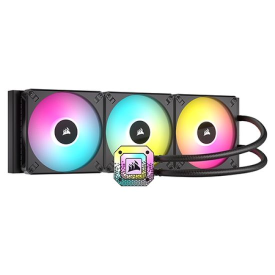 수냉 CPU 쿨러 LED 인텔 AMD 3열 PWM 블랙