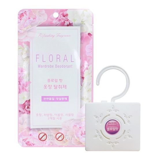 제약회사 옷장 탈취제 플로럴향 22g/판촉물탈취제
