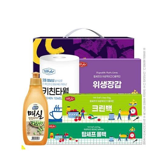 보험사 고객관리 사은품 주방선물세트(5개)(WDC1088)