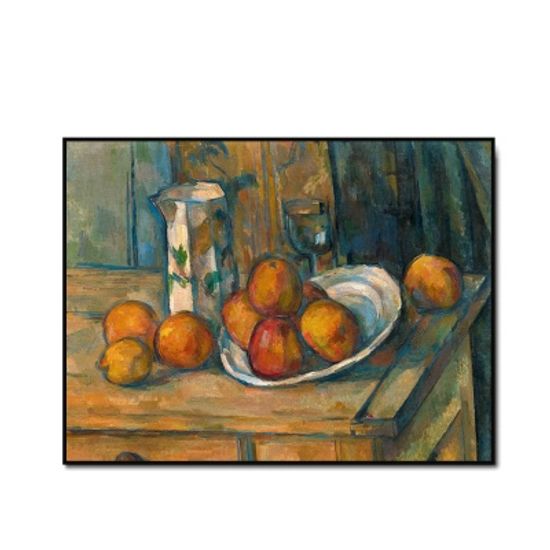 [THE BELLA] 세잔 - 우유 주전자와 과일이 있는 정물 Still Life with Milk Jug and Fruit