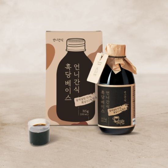 언니간식x흑당 베이스 315g