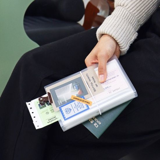 스토리지 티켓북 (56포켓+스티커 4장)