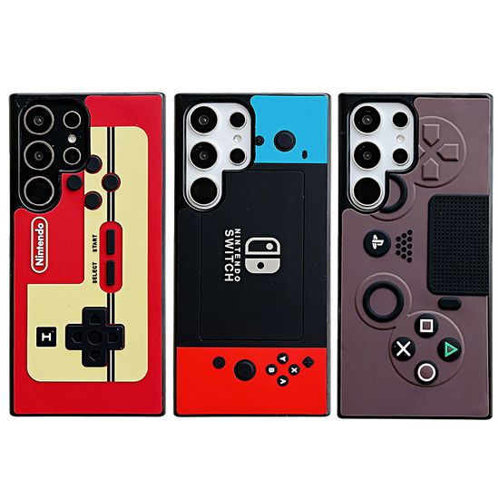 갤럭시 s24 s23 플러스 울트라 게임기 레트로 케이스