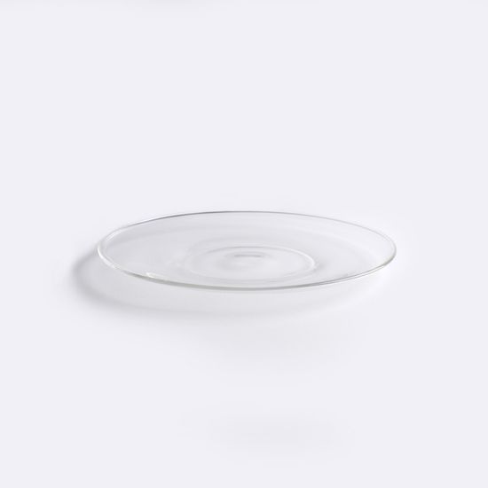 르겐 심플 내열유리 디저트 원형 접시 13cm 1p