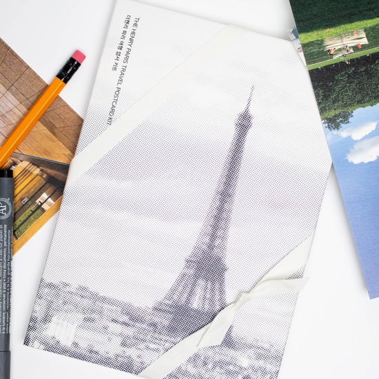 [더헨리] 파리 여행 엽서 키트