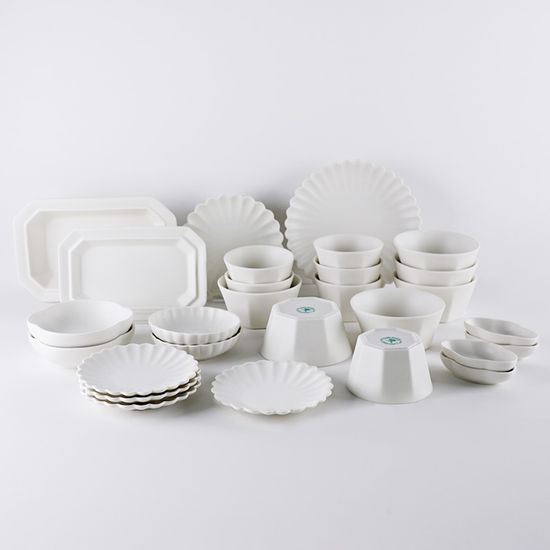 사은품 시라쿠스 네이처 무광 6인 식기세트 28p