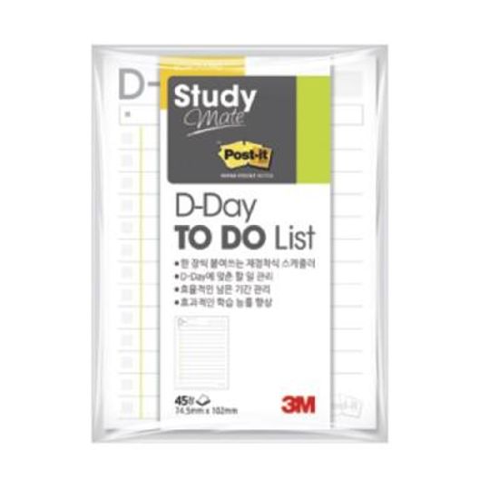 포스트잇스터디메이트 디데이투두리스트 (3M)299487